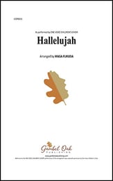 Hallelujah Audio File choral sheet music cover